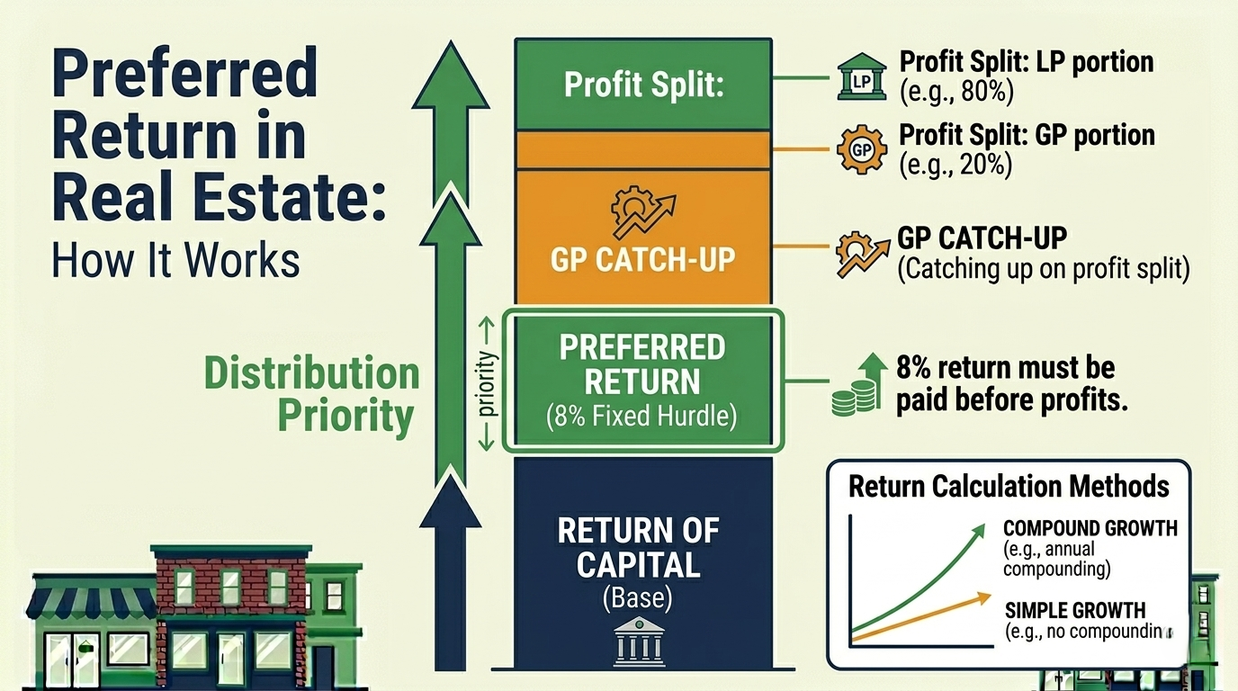 Preferred Return in Real Estate: How It Works, How It's Calculated, and Why It Matters