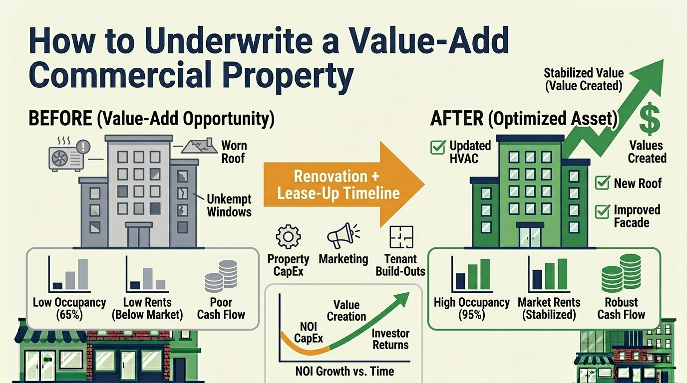How to Underwrite a Value-Add Commercial Property — Tutorials
