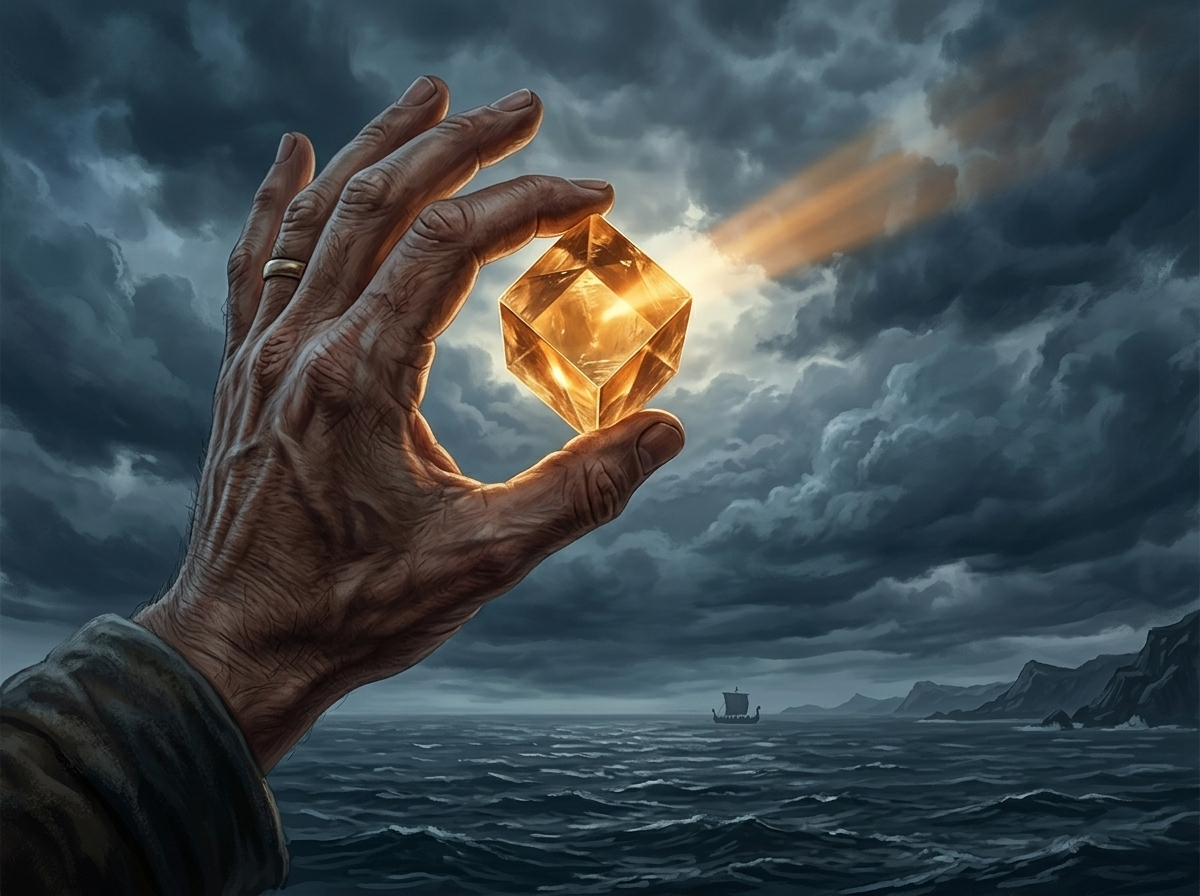 The sólarsteinn — Viking sunstone crystal that could locate the sun through clouds